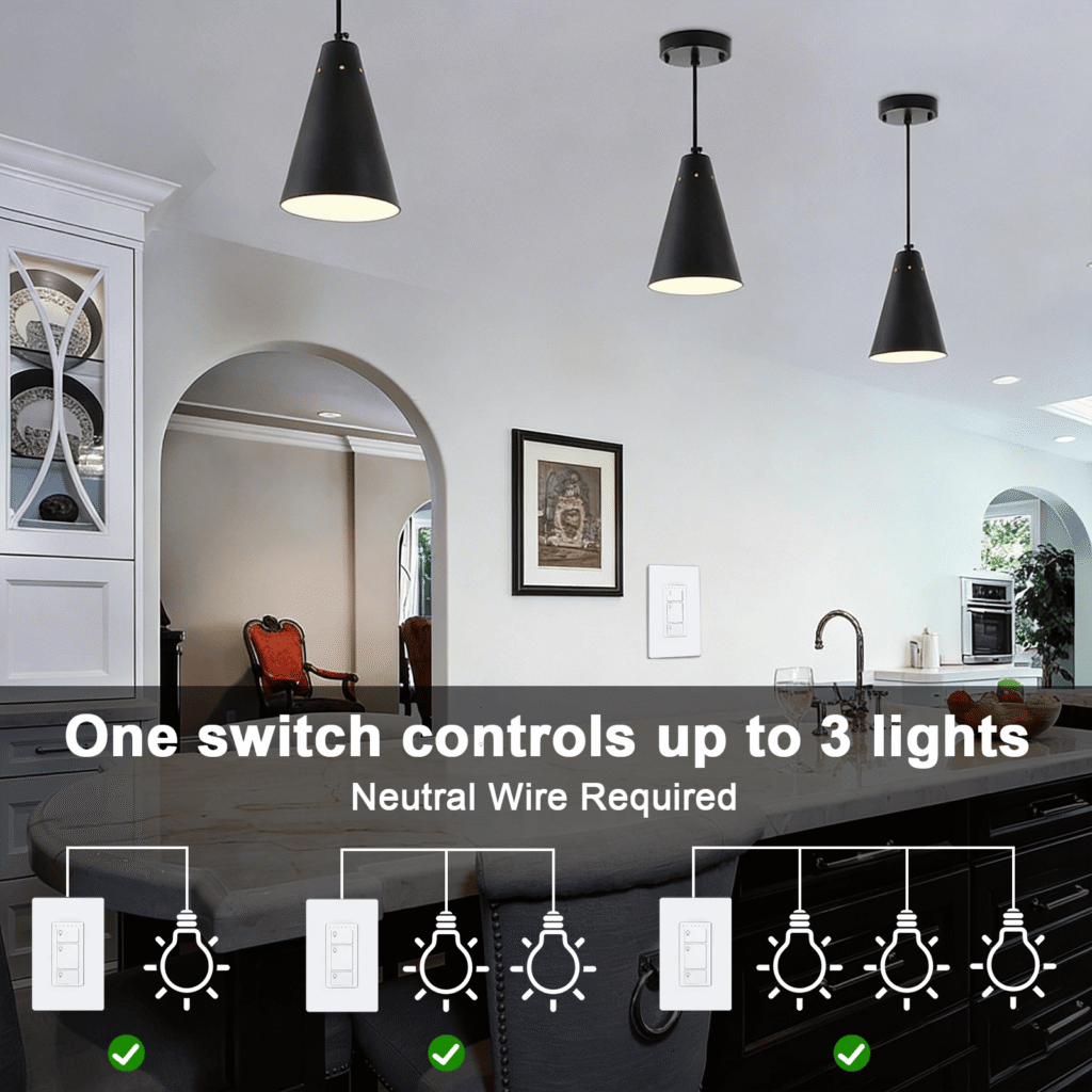 smart 3 gang wi fi light switch(dk02 3)