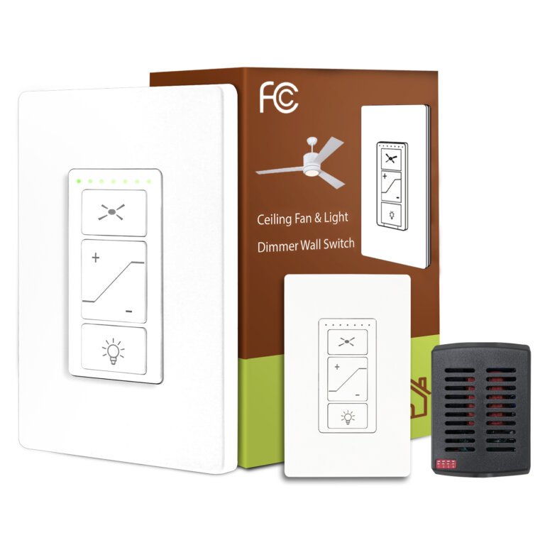 wall mount ceiling fan & light dimmer kit (068 mini r28)