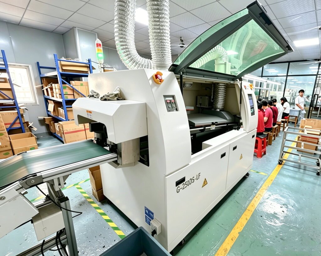 ceiling fan pcb reflow soldering process