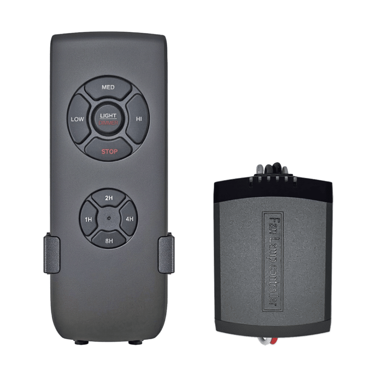 ac ceiling fan remote kit with dimmer (jf028 bk)