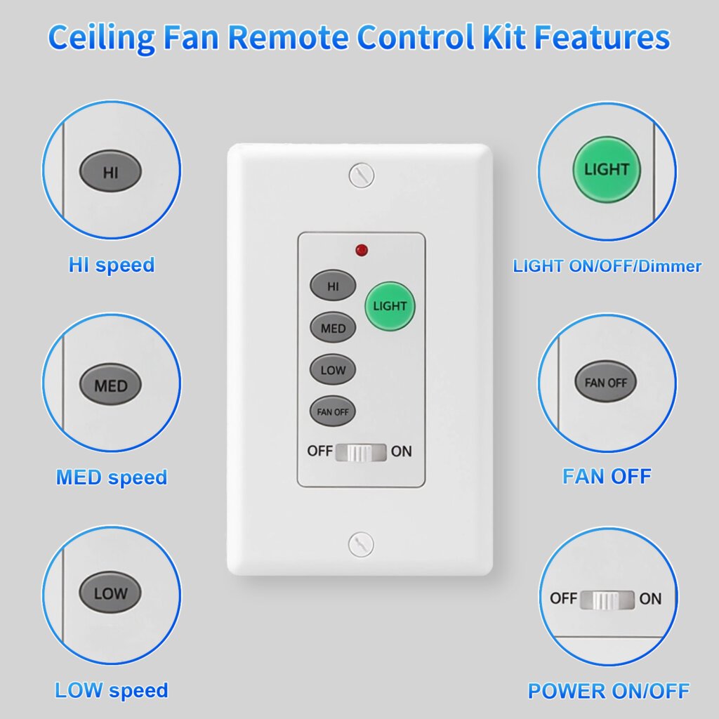 wall mount ceiling remote control kit(by06 r28)