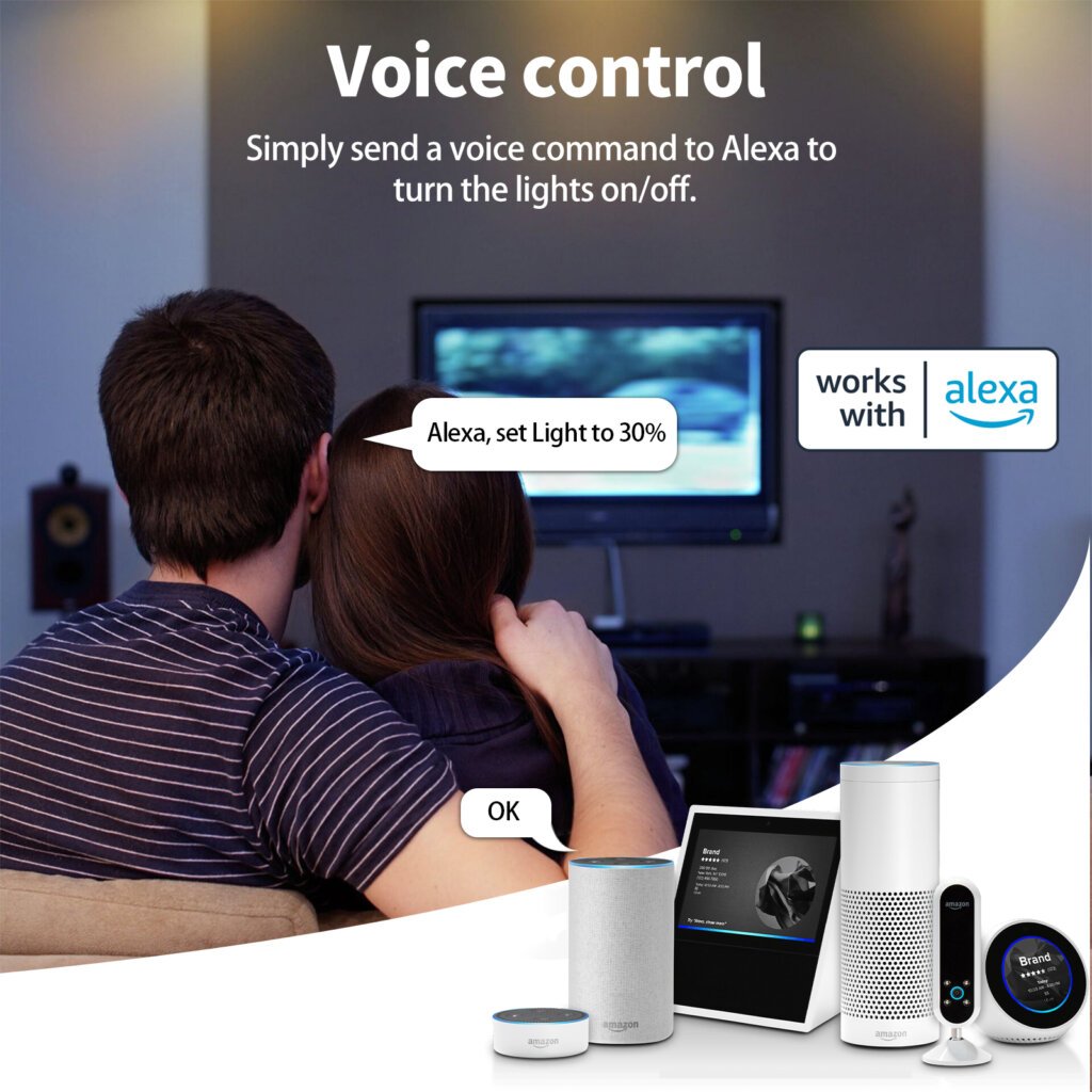 smart dimmer switch works with alexa(dk02)