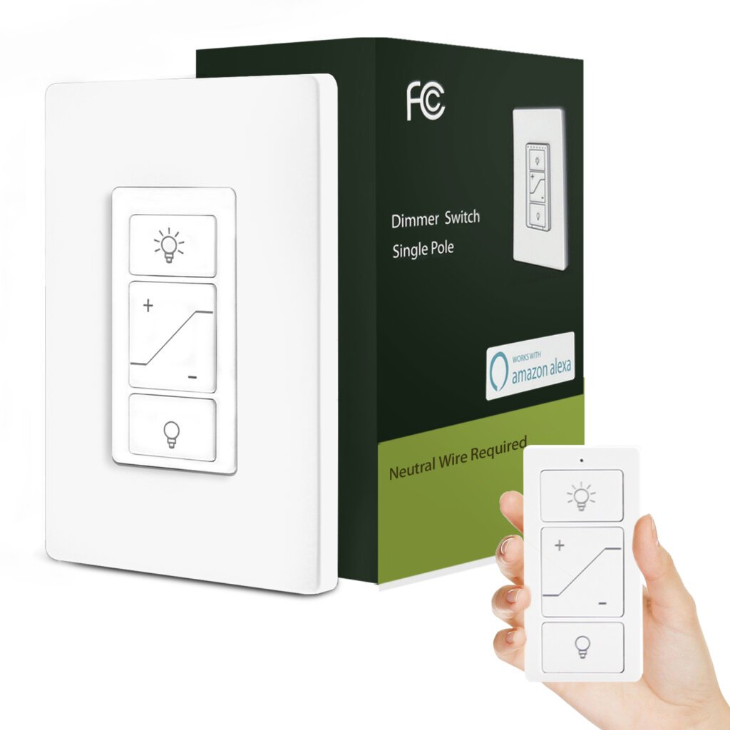 smart dimmer switch works with alexa(dk02)