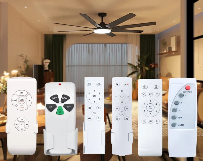 Universal ceiling fan remote controls for replacement and OEM supply