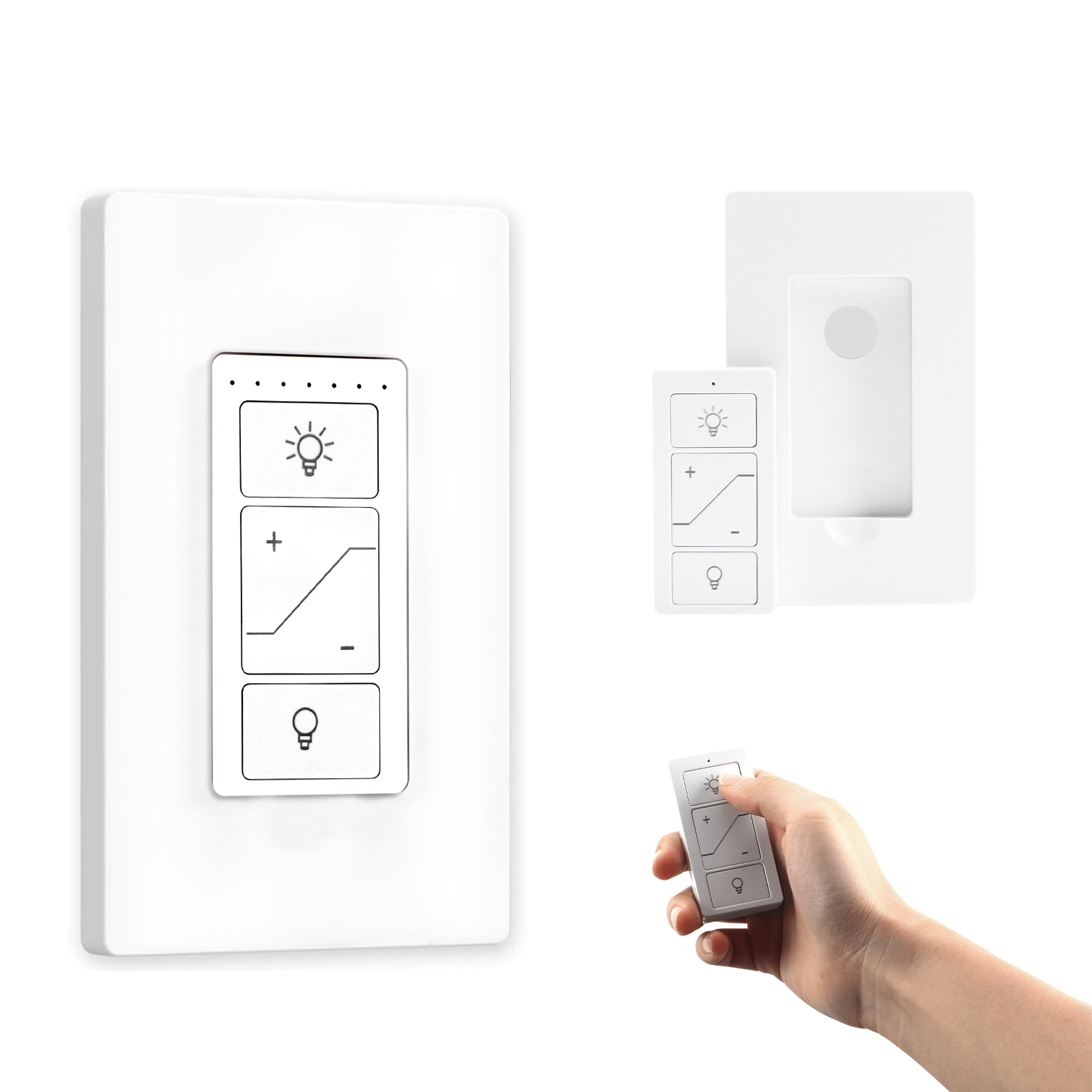 DK02-12V low-voltage smart dimmer switch with detachable remote